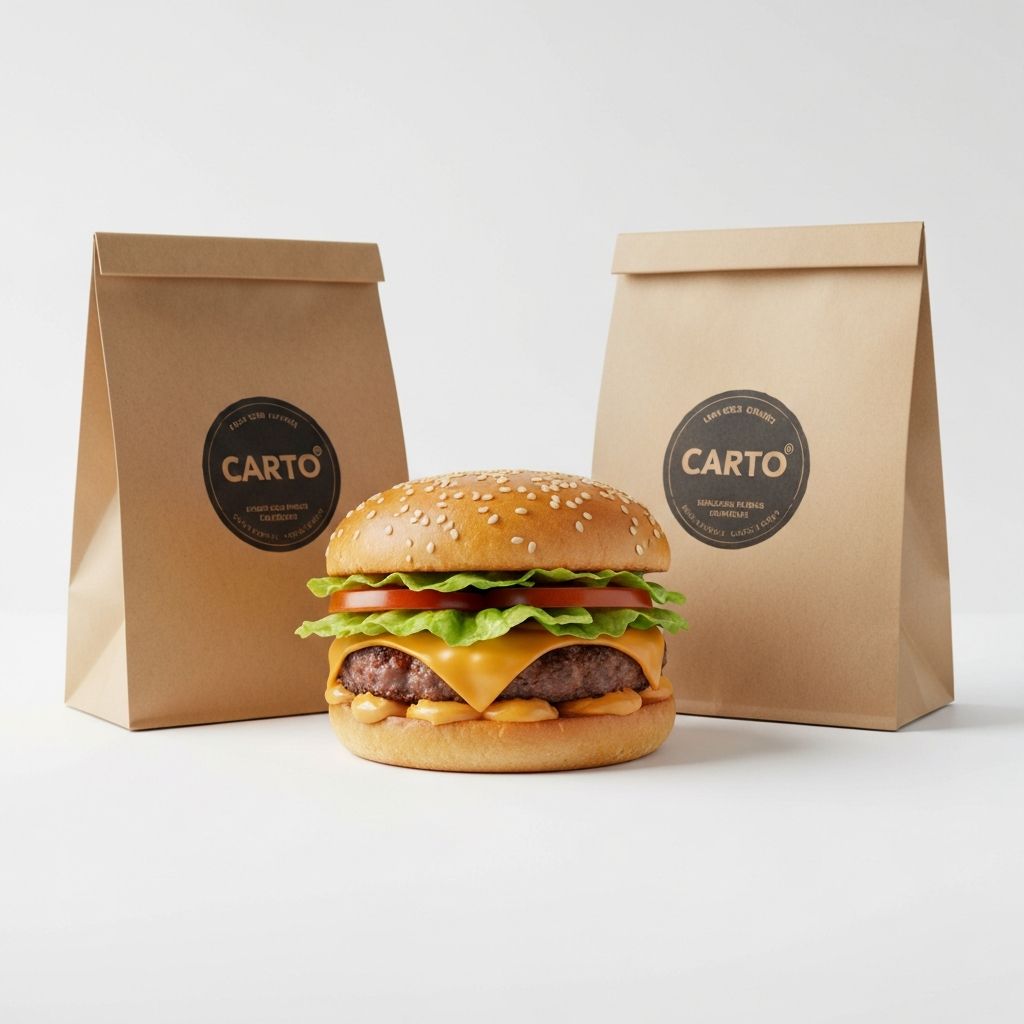 Bolsas para hamburguesas